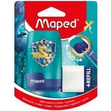 Maped Radierer-Spitzer-Kombi DRAGON