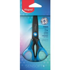 Maped Bastelschere Sensoft + Länge: 130 mm...