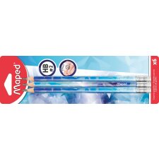 Maped Bleistift ARCTIC mit Radierer HB 6er