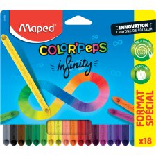 Maped Dreikant-Buntstift COLORPEPS INFINITY 36er Etui