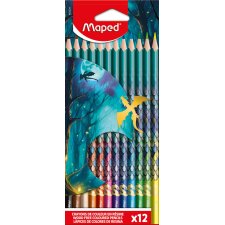 Maped Dreikant-Buntstifte DRAGON 12er Kartonetui