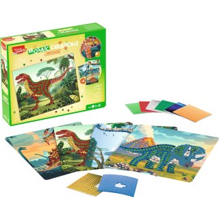 Maped Creativ Mosaik-Set DINOSAURIER 12-teilig