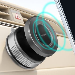 LogiLink Smartphone-Magnethalter schwarz