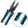 LogiLink Crimpzange für Keystone Module & RJ45 schwarz/blau