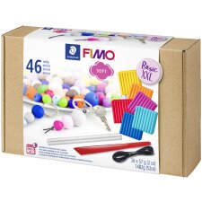 FIMO SOFT Modelliermasse-Set "Basic XXL" 46-teilig