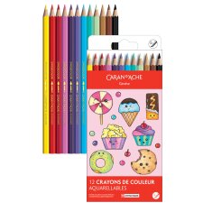 CARAN DACHE Buntstifte SWISSCOLOR KAWAII Monsters 12er Set