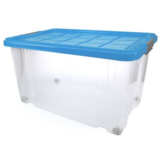 Peggy Perfect Aufbewahrungsbox mit Deckel & Rollen 55 Liter