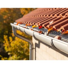 Bradas Dachrinnen-Schutzgitter für 125 - 150 mm...