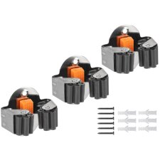 Bradas Besen- & Gerätehalter 1-fach 3er Set