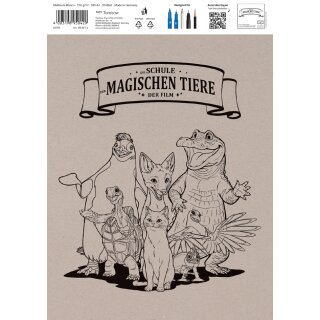 Tombow Malblock "Die Schule der magischen Tiere" DIN A4