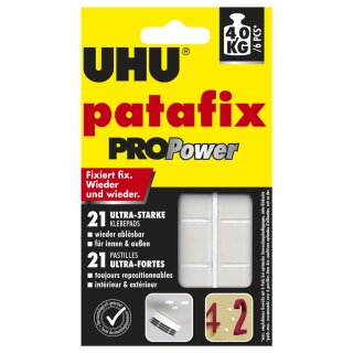 UHU Klebepads patafix PROPower wieder ablösbar weiß