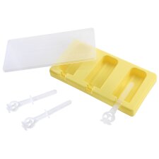 metaltex Fun Kitchen Eislollyformer für 3 Stück Silikon