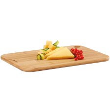 metaltex Schneidebrett 300 x 200 mm Bambus natur