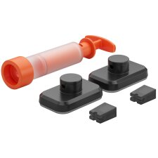 metaltex Befestigungs-System VacuumFix Haken-Set chrom