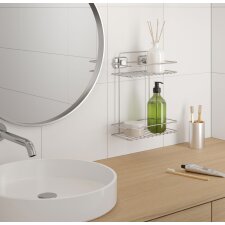 metaltex Regal Reflex LUXY & Vaccum Fix 2 Etagen silber