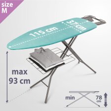 metaltex Bügeltisch Antares anthrazit