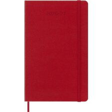 MOLESKINE Buchkalender 2026/2027 18 Monate L/A5 schwarz