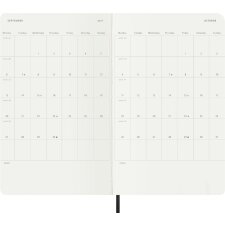 MOLESKINE Buchkalender 2026/2027 18 Monate L/A5 hellrot