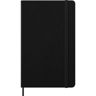 MOLESKINE Buchkalender Pro 2027 L/A5 Hardcover schwarz