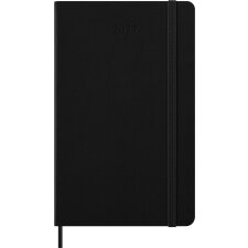 MOLEKSINE Buchkalender 2027 Wochen XL Hardcover schwarz