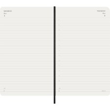 MOLESKINE Buchkalender 2027 Tage L/A5 Softcover schwarz