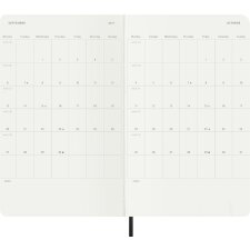 MOLESKINE Buchkalender 2027 Wochen L/A5 Softcover schwarz