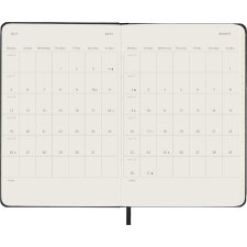 MOLESKINE Taschenkalender 2027 Tage P/A6 Hardcvoer blau
