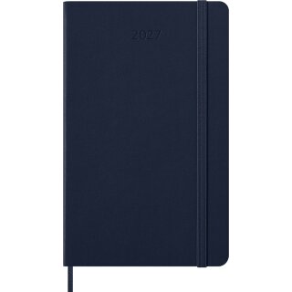 MOLESKINE Buchkalender 2027 Tage L/A5 Hardcover blau