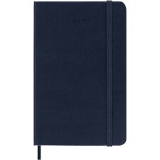 MOLESKINE Taschenkalender 2027 Wochen P/A6 Hardcover blau