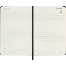 Moleskine Taschenkalender 2027 Tage P/A6 Hardcover hellrot