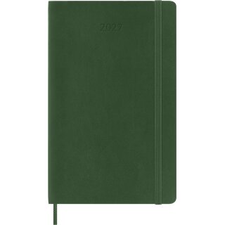 MOLESKINE Buchkalender 2027 Wochen L/A5 Softcover grün