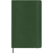 MOLESKINE Buchkalender 2027 Wochen L/A5 Softcover grün