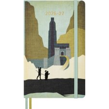 MOLESKINE Buchkalender "Herr der Ringe" 2026/2027 18 Monate