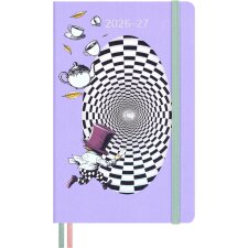 MOLESKINE Buchkalender "Alice im Wunderland" 2026/2027