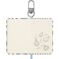 MOLESKINE Mini-Notizbuch Anhänger "Alice im Wunderland"