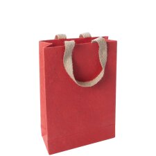 sigel Geschenktüte "Red Coco" rot klein