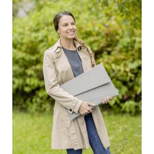 sigel Bundle Business-Filztasche Desk Sharing Bag Basic L hellgrau