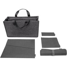 sigel Bundle Business-Filztasche Desk Sharing Bag Classic...