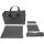 sigel Bundle Business-Filztasche Desk Sharing Bag Classic L dunkelgrau