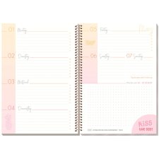 Häfft Schülerkalender College-Timer "Wild Blossoms" 26/27 DIN A5