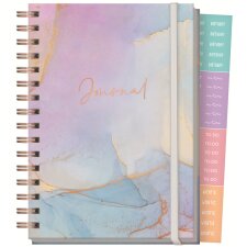 Häfft Spiral-Notizbuch Journal Fancy DIN A5 dotted