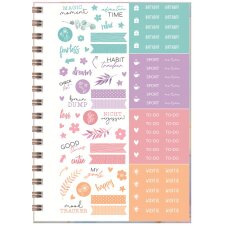 Häfft Spiral-Notizbuch Journal Fancy DIN A5 dotted