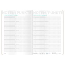 Häfft Studentenkalender Timer Campus "Black Edition" 26/27 DIN A5