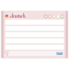 Häfft Vokabel-Karten "Englisch" DIN A8 74 x 52 mm 100 Stück