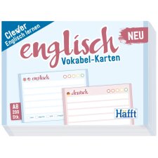 Häfft Vokabel-Karten "Englisch" DIN A7 105...