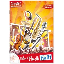 Häfft Notenheft "Noten & Musik" DIN A4...