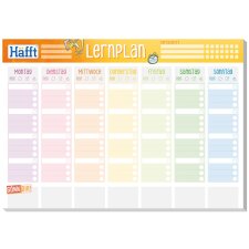 Häfft Lernplan "Häfft-Block" DIN A4...