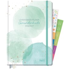 Häfft Lehrer-Planer Grundschule "Watercolor...