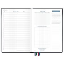 Häfft Lehrer-Planer "Black Edition" DIN A4+ 2026/2027