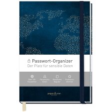 Häfft paper & you Passwort-Organizer "World...